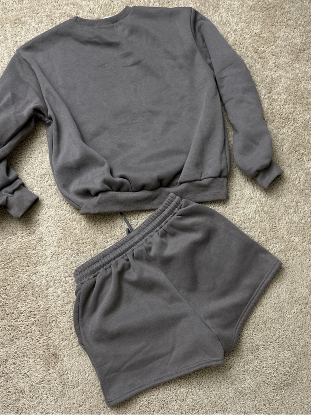 NWT Sweet Kama Heavyweight Fleece Set Small| Chocolate Brown 🤎✨ - Picture 2 of 4